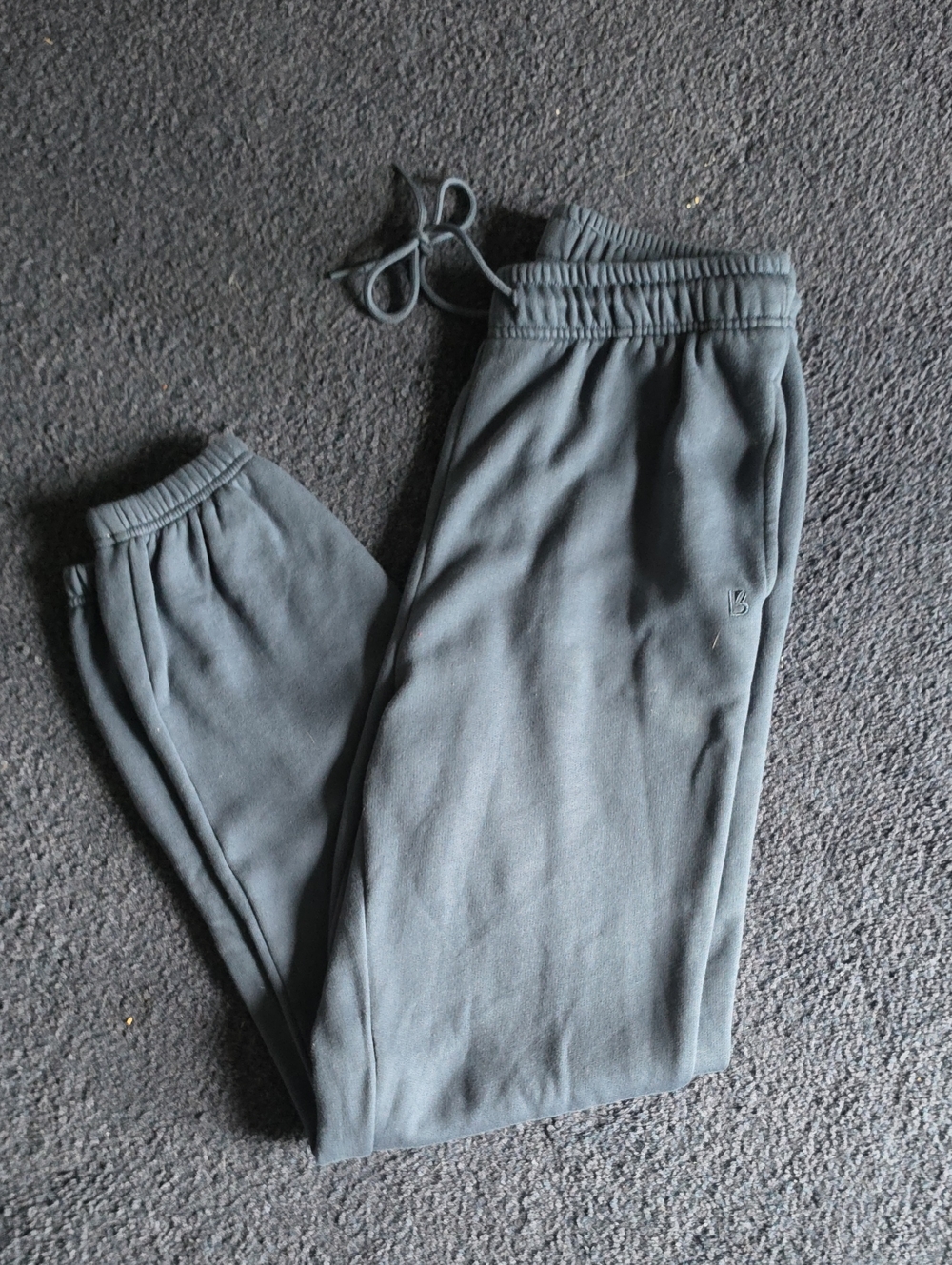 Buffbunny Threads Baked Blue (NAVY) joggers - Small - NWOT